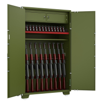 Thickened gun cabinet all steel cabinet intelligent networked long gun cabinet unit weapon storage cabinet gun bullets integrated explosion-proof safe