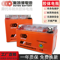 Spring breeze CT250 Otto battery 12V7AH motorcycle Universal Battery Neptune CB400 large displacement Rowing