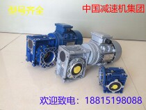 NMRV63 40 9075 reducer 50 with motor turbine worm worm gear small gearbox integrated