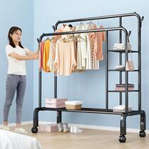 Assembled wardrobe splicing single apartment cabinet transformation small furniture multifunctional coat rack foldable clothes