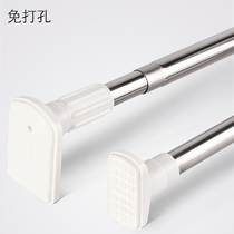  Shrinkable tube Cabinet Shrinkable rod tube Window sill Take-up rod Hanging clothes telescopic bracket Shrinkable crossbar Bedroom hanger