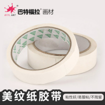 Mint paper tape The whole box of spray paint to cover the wall without trace 2cm art students special texture paper self-adhesive no trace hand tear beauty tape tape Tape