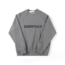 Fear Of God ESSENTIALS letter round neck long sleeve sweater FOG official website star with tide