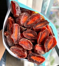 Red peach meat gluttonous mouth moment red heart strips Candied plum strips nine sour plum pork preserved fruit snacks
