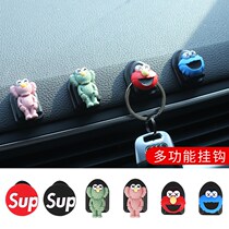 Car hook hidden seat back hook Car storage hook Car multi-function data cable hook supplies