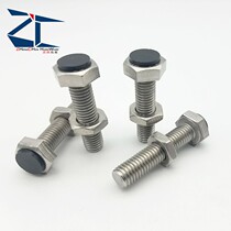 TDB51-M3 with polyurethane stop Bolt limit outer hexagonal carbon steel national standard galvanized UST3-30 35