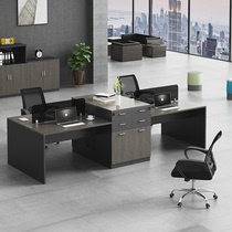 Staff Desk chair combination minimalist Hyundai 2 4 6 Peoples booth Working position Employee table of four persons