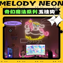 Nerve Mark custom neon bedroom Net red decoration ins layout e-sports room creative atmosphere lantern