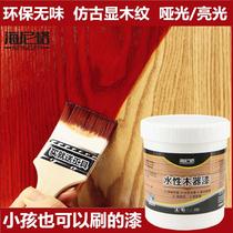 Naughty Hui Water-based Wood Grain Lacquer Imitation Ancient Household Wooden Door Renovated Furniture Lacquer Self-Brush Wood Grain Lacquer Solid Wood Environmental Protection Paint