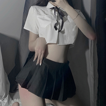 Sex underwear uniform sexy small chest temptation cute campus jk passion suit midnight charm bed sleep clothes