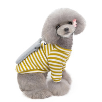 Foreign trade new dog clothing bear backpack sweater cute thick warm pet clothes color optional