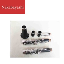 Ebony drop B clarinet Ebony drop B black tube black tube instrument beginners clarinet