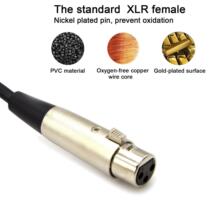 Beginners usb to xlr cannon line cannon to usb audio line microphone cable recording line