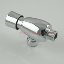 Toilet squat toilet flushing valve Copper round belly urinal flushing valve Surface flushing valve Hand press valve