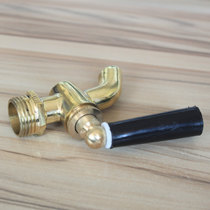 360 degree cock type 4-point copper boiling water insulation barrel faucet water boiler brass hot water nozzle tea cylinder faucet