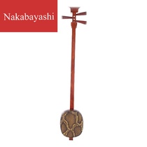 Three-stringed musical instruments hand-made mahogany middle-stringed ethnic plucked musical instruments to send a full set of accessories