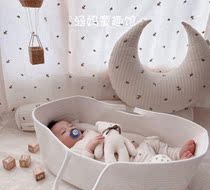 Baby basket out portable baby cradle portable newborn sleeping basket car portable baby out