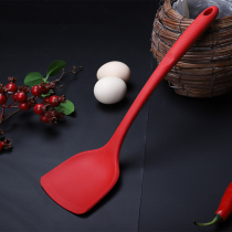 Cooking artisan Non Stick Pan Silicone Pan Spade red High temperature resistant 300 ° fried dish Home Baby Food Soft Silicone Shovel