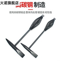 500g flat head hammer cleaning welding slag hammer welder special shockproof safety double head welding hammer spring rust removal hammer