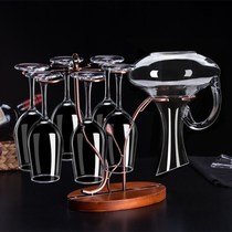 Creative red wine cup holder red wine upside down wine cup holder household wine cabinet decorations red wine glass upside down wine cup holder