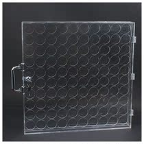 Table tennis ball box full transparent acrylic 4CM storage box Bidding publicity display box 2020