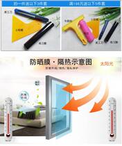 Black tea glass film shading gray bag thermal film home window acrylic color plate paste OXP paper transparent window