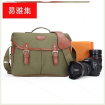 2019 New camera canvas photography shoulder bag Japanese and Korean fashion portable micro SLR camera bag