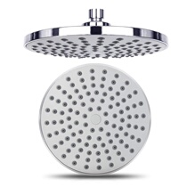 Bathroom shower accessories Eight-inch round electroplated showerhead shower top nozzle