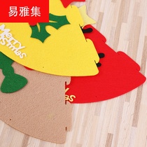 Cartoon non-woven Christmas hat Christmas decorations DIY hat Childrens holiday dress up supplies