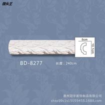 Manufacturer straight for carved flat wire polyurethane line outdoor decorative material