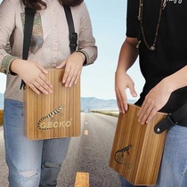 Gecko portable suitcase drum card macro drum tablet drum percussion instrument cajon Kajon hand drum simple instrument