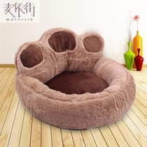 Dog kennel winter warm medium-sized dog bite-resistant bite-proof Teddy autumn and winter indoor thickening can be removed and washed