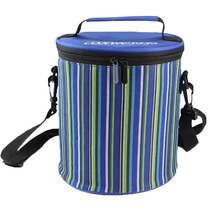 Student portable shoulder insulation lunch box bag thickened Oxford cloth waterproof belt rice insulation bag pearl cotton aluminum film ice bag