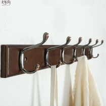  Nordic wall hangers clothes hooks perforated row hooks bedroom entrance door rear hooks wall hangers pylons