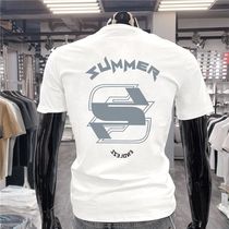 The annual round of European station mens short sleeve T - shirt 2023 new summer tide personality and printing trend to play bottom T