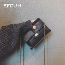 SFDYH small ck bag female 2020 new Korean version of the official website red chain small square bag leather messenger shoulder bag