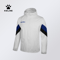 KELME Kalmei Sports Windcoat Mens Sports Leisure Windproof Waterproof Top Football Training Jacket Men