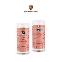 (Official) Porsche Porsche Pork Series Long Drinking Cup Glass