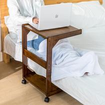 Modern minimalist sofa edge a few corners a few headboard tables Mini small tea table Nian bamboo side table side cabinets Home small square table