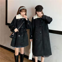 Urban sexy beauty retro lamb wool coat women autumn and winter 2021 New loose thin casual