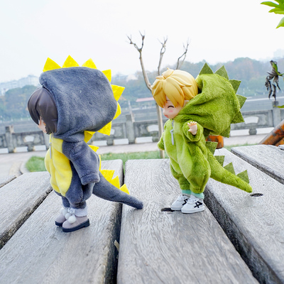 taobao agent Halle Anime OB11 Doll Monster Dinosaur Furnishing Set BJD doll body