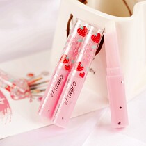 Small strawberry color lip balm female long-lasting moisturizing moisturizing water anti-dry cracking non-decolorizing waterproof cute student model