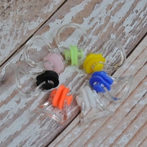 Nose clip swimming (4 pieces) swimming nose clip anti-nose water silicone bag anti-choking adult nose