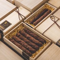 (Season limited) Recommended Japanese winter limited cigar chocolate chestnut honey whisky 5 wooden boxes