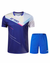 Official website Yonex badminton suit suit mens and womens short-sleeved yy table tennis tennis suit Sports training clothes group purchase