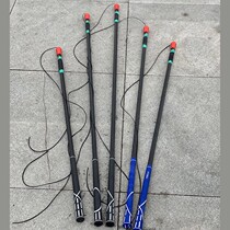 Middle-aged and elderly fitness gyro whip dry whip rod glass fiber material carbon is light and durable not deformed