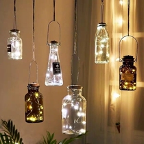 Starry sky wishing drift bottle wooden stopper glass diy handmade origami creative little star storage bottle gift box