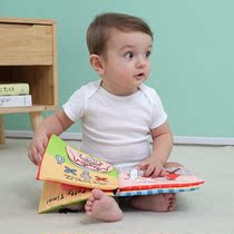 Bathing toilet cloth book early education baby can not tear can bite three-dimensional book 0-3 years baby educational toy