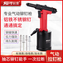 Ruiyi 5040 Pneumatic Rivegun Nail Pull Nail Riveting Self-priming Stainless Steel Coring Riveting Machine