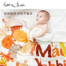 littleage baby towel newborn bag pure bamboo cotton newborn hug gauze anti-shock Four Seasons Universal